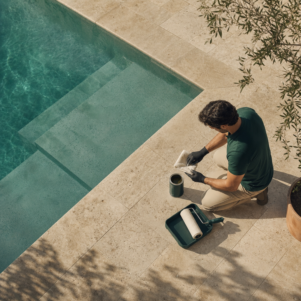How to Seal Travertine Tiles Properly