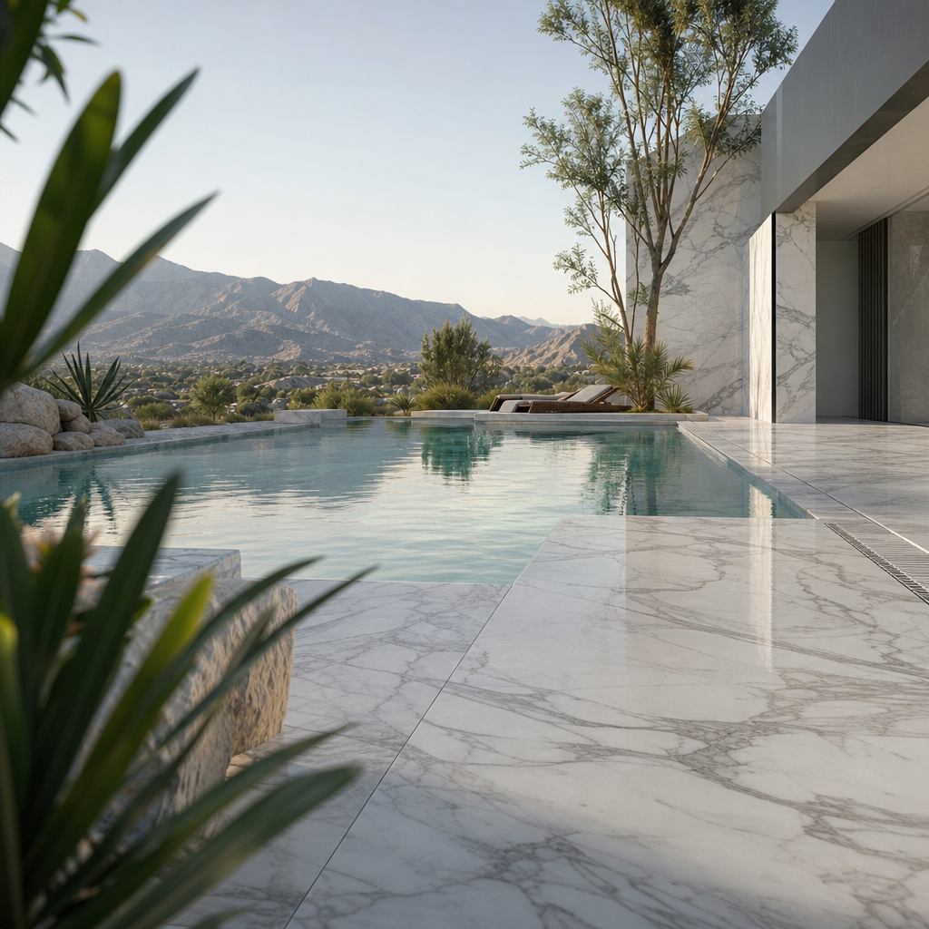 Marble-Look Porcelain Slabs in Iraq