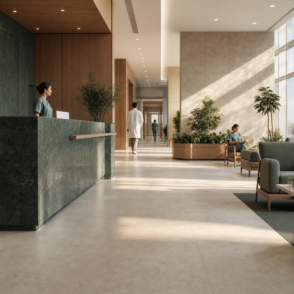 Surface Materials For Hospital Interiors